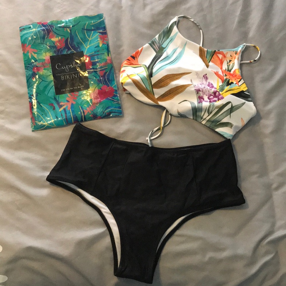 High waist bikini